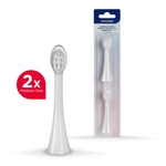 ZK0062 Náhradní hlavice k dětským zubním kartáčkům ZK6010, ZK6020 medium, 2 ks, bílé