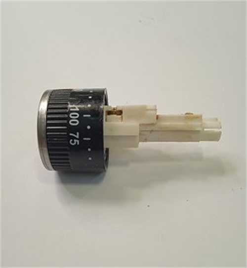 Knoflik termostatu kompletni černý ETV6x60