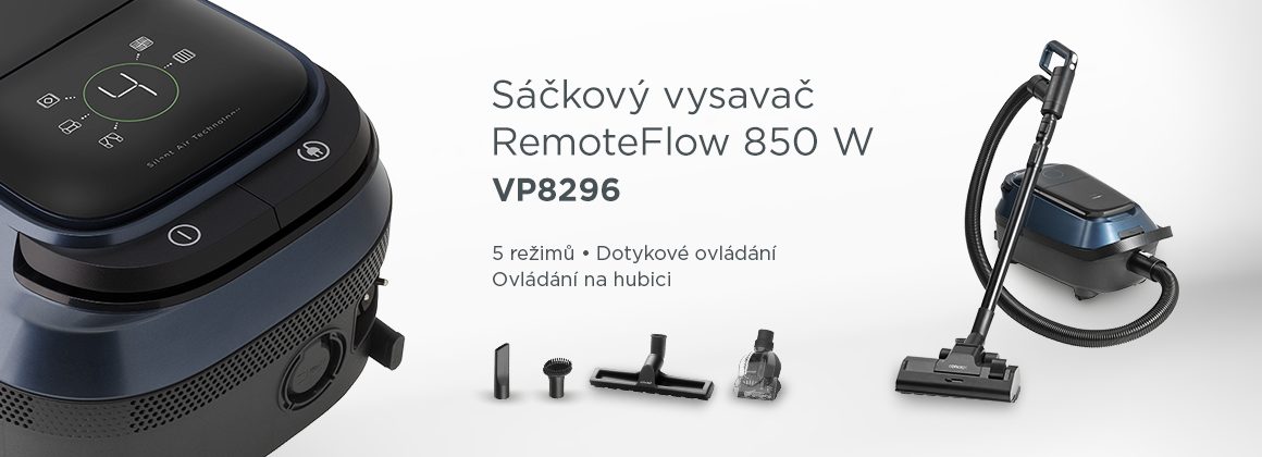 Sáčkový vysavač RemoteFlow 850 W Concept